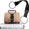 Travel Belt for Luggage Over Handle,Suitcase Elastic Strap Belt -