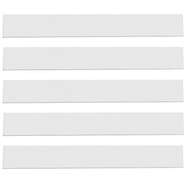 Create idea Pure Zinc Anode 99.995% Pure Zinc Sheet High Purity Zinc Electrode Strips for Scientific Laboratory Galvanised and Zinc Galvanising, 1 x 25 x 152 mm, 19 GA, Pack of 5