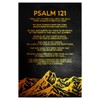 artboxONE Poster 45 x 30 cm Typography Psalm 121:1-8 Inch