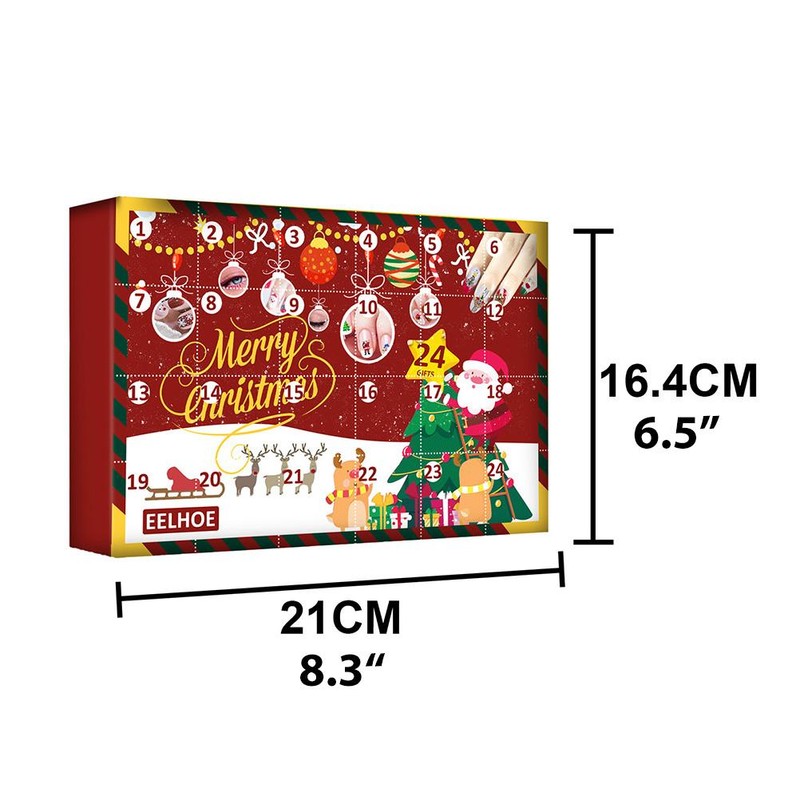 Christmas Countdown Calendar Beauty Blind Box Advent Calendar 24 Days
