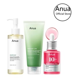 Kit Coreano Glass Skin: Limpiador Con Aceite, Jabón, Sérum D