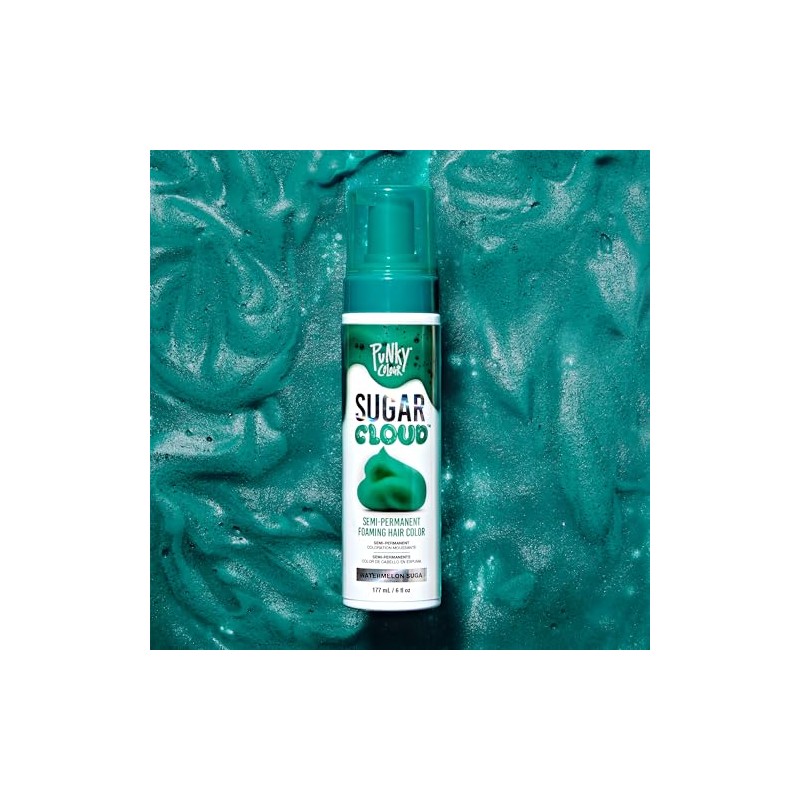 Punky Sugar Cloud, Colorante Espumoso Semipermanente Para El Cabello, 6
