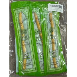 Zenia 12 Pack Sewak Al-Haram Natural Miswak Toothbrush Organic Siwak Siwak Stick