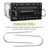 4 PCS Car Radio Removal Pry Tool, U-Shaped Wires+Keys