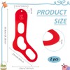 BENECREAT 2Pcs Pack Acrylic Sock Blockers for DIY Crochet Socks,