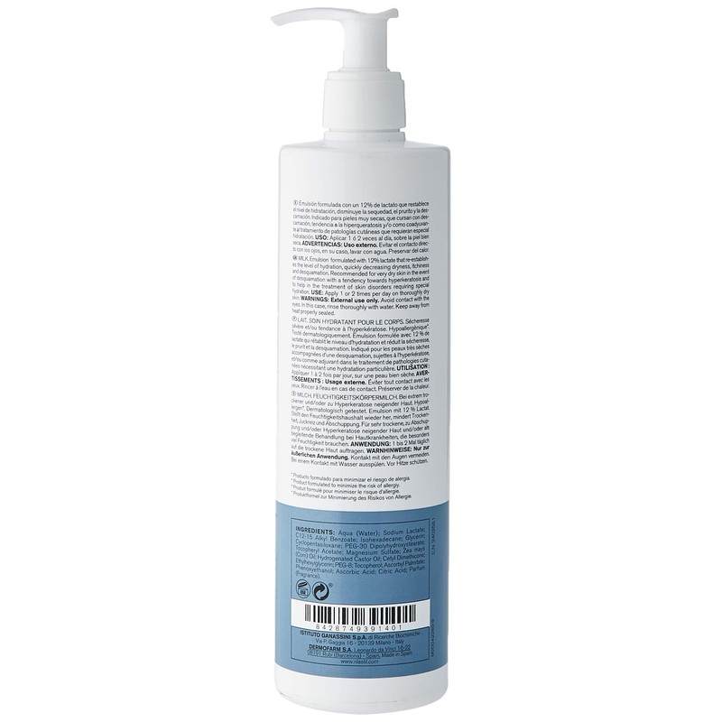 Rilastil 240358 Xeralaude 12 - Moisturizing, Keratorgulanting and Peeling body
