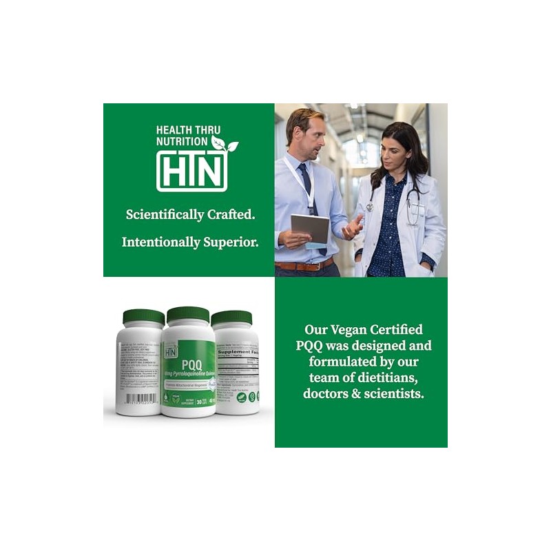 Health Tru Nutrition Pqq Cápsulas