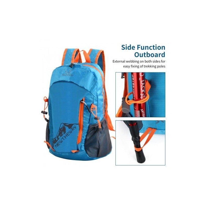 Rapidbok 20L Hiking Backpack, Ultralight Foldable Backpack, Travel Backpack, Small,
