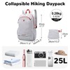 Outplea 25L Foldable Hiking Backpack for Men Women, Gym Backpack