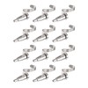 sourcing map Picture Hanging Wire Hook, 12pcs 11mm Open Adjustable