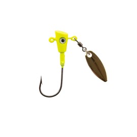 Fin Spin Jighead Chartreuse 1/8