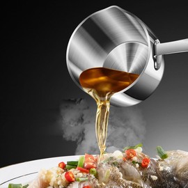 Stainless Steel Milk Pot Sauce Small Sauce Pan Non Stick 260ml