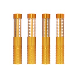 Led Strobe Baton Light,Rechargeable Bottle Service Lights,Reusable Handheld Champagne Bottle Girl Light,for Night Club Bar Wedding Concert Festival Activity Club Lights Parties（Gold）