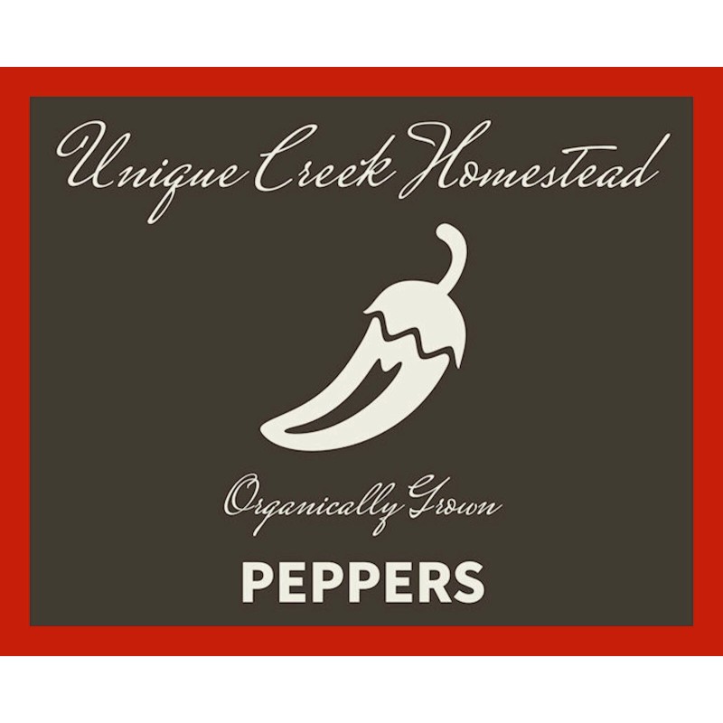 THAI HOT Chili Pepper Seeds Organically Grown Unique Creek Homestead