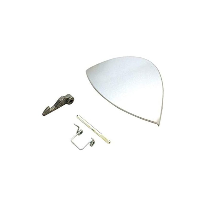 INDESIT WASHING DOOR HANDLE KIT SILVER eq/2 C00076583