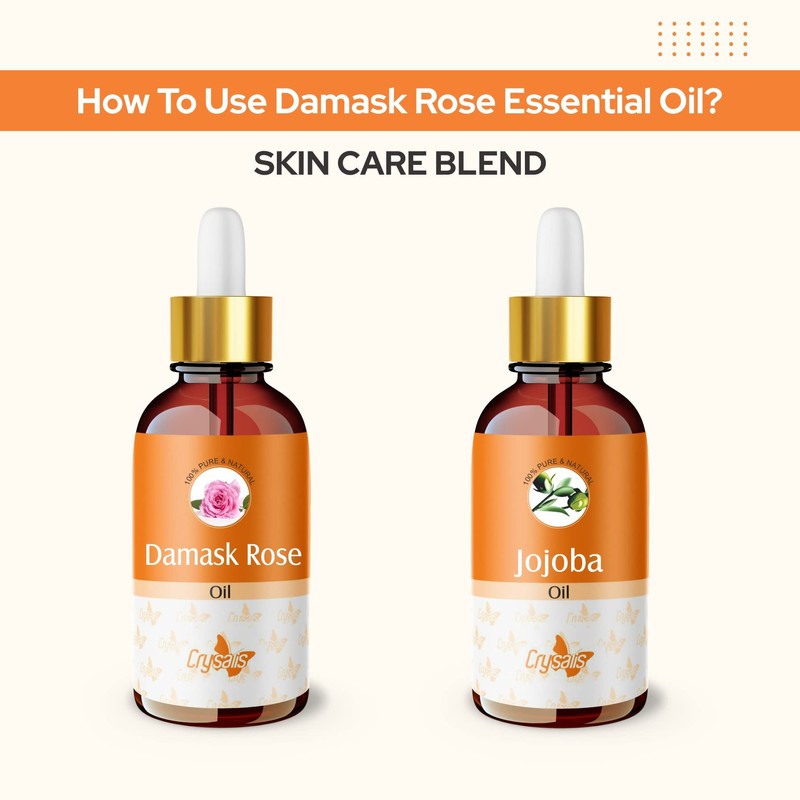 Crysalis Damask Rose Oil 15 ml (0.51 fl oz) –
