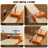 4-Pack Cabinet Clamps for Installing Cabinets, Face Frame Clamps Cabinet