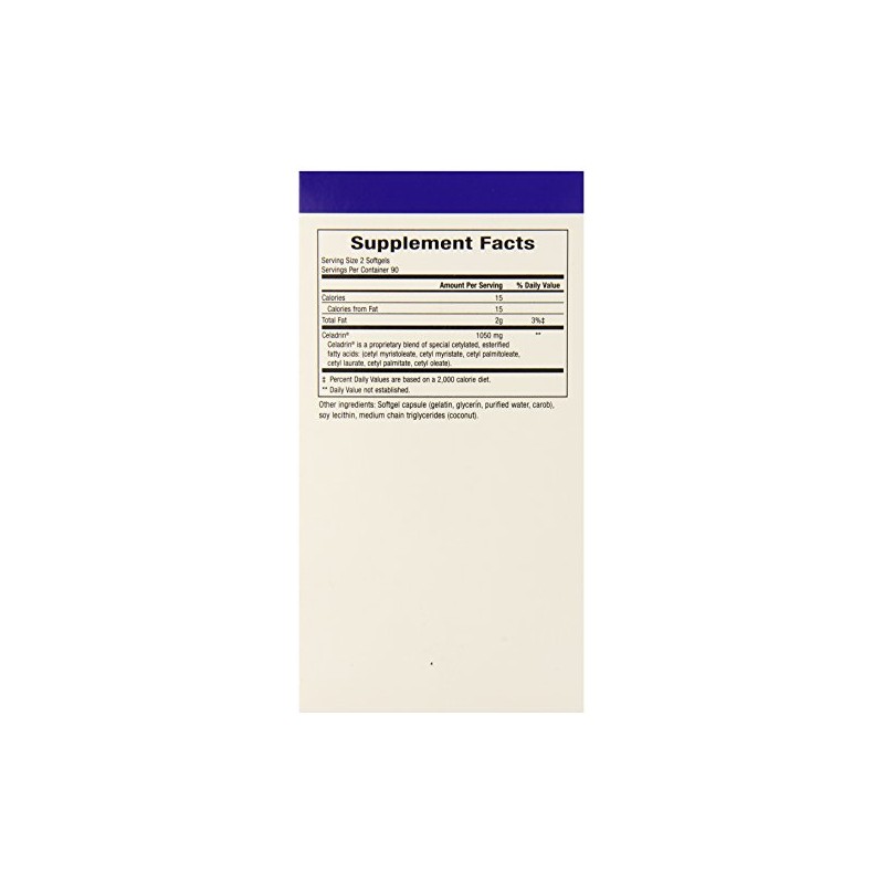 Celadrin® Advanced Joint Health 1050 Mg, 180 Softgels Fast, Long