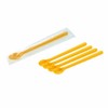 Richell Richell Cut Rally Odekake Lunch Spoon for Retort Pouches, 7.0 inches (17.8 cm), Pack of 5 Individual Packs