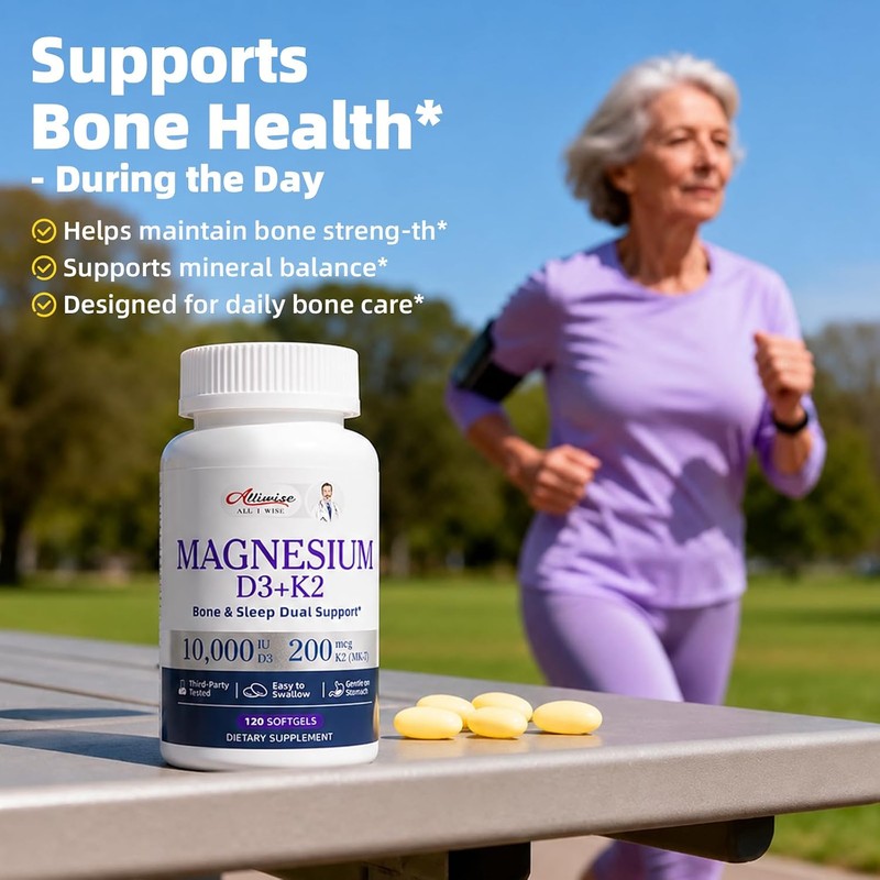Magnesium Glycinate 400mg Softgels, Small Easy to Swallow High Absorption
