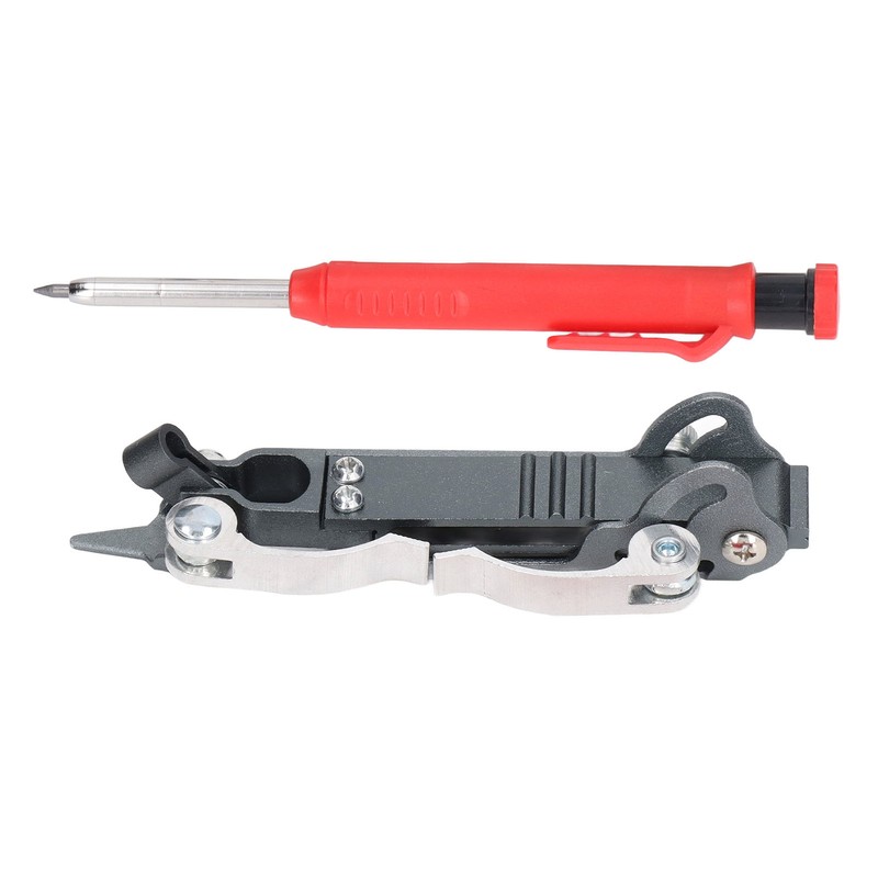 Multifunctional Scribing Tool Woodworking Compass Edge Ruler Countour Line Measuring