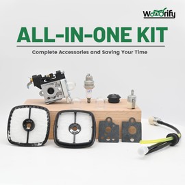 Wondrify PB250 Carburetor for Echo PB250 PB-250 PB-250LN PB250LN ES-250 Leaf Blower Replaces Zama RB-K106 K90 K85 A021003660 A021003661 A021001351 Carb with Air Filter Tune Up Kit