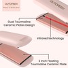 QUTOPEEN Fashion Pink Infrared 2 Inch Hair Straightener,2 Inch Wide