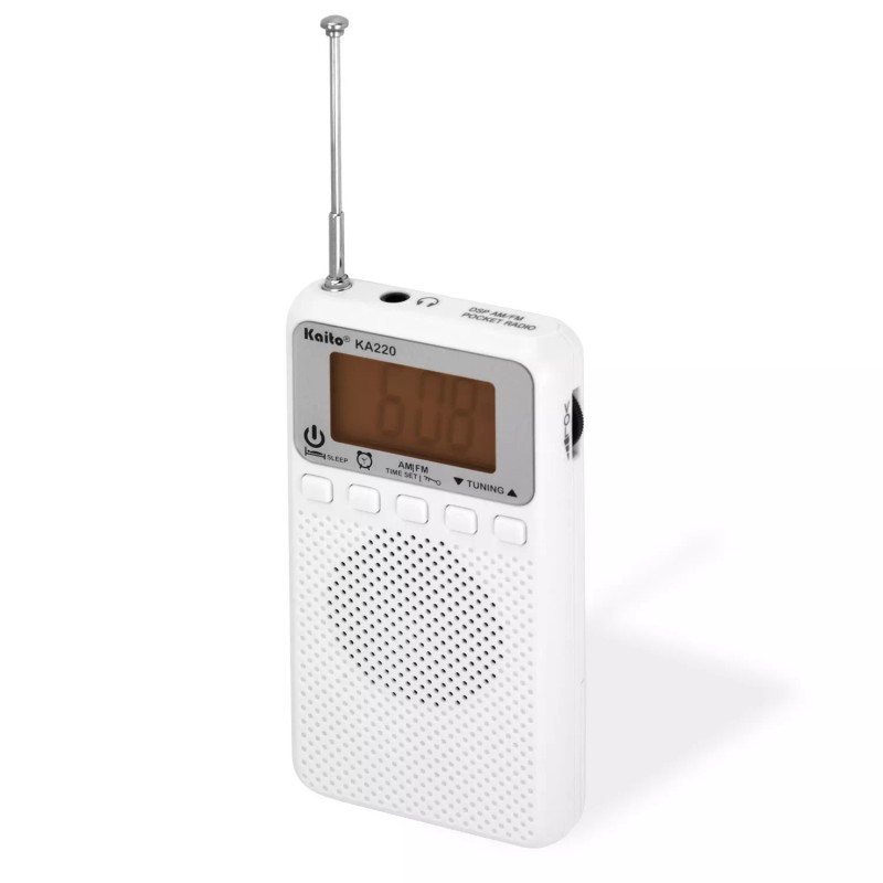 Kaito KA220N DSP Pocket AM FM Radio Digital Radio with