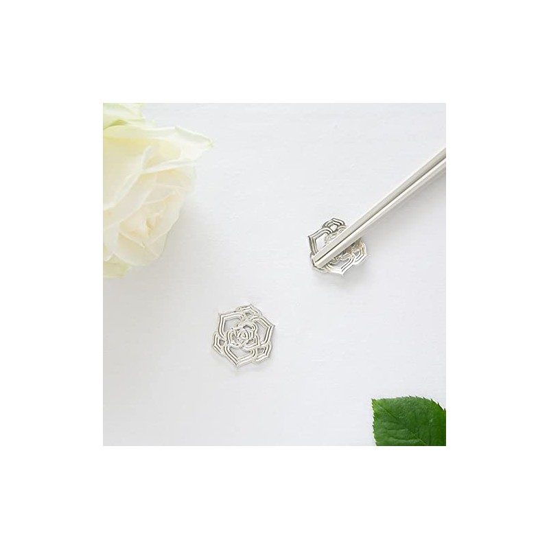 [Nousaku Japanese Paper Wrapping] Chopsticks Rest Rose Yumi Katsura