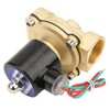 G1 Inch Brass Valve Water Pressure Mechanical Normal Closed Direct