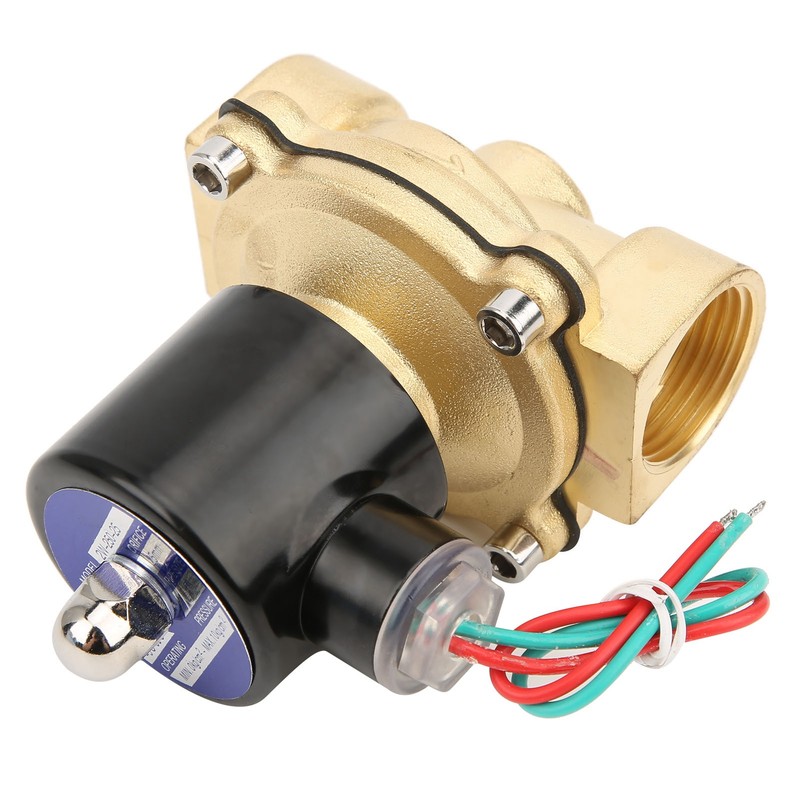 G1 Inch Brass Valve Water Pressure Mechanical Normal Closed Direct