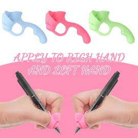 ZKGYUS Stiftehalter Kinder, Stifthalter Kinder Hilfe, 6 Stück Schreibhilfe für Stift Kinder, Stiftehalter Lernhilfe Griff Schreiben Lernstift Bleistift Griffe Kinder Stifthalter