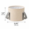 Foldable Foot Soak Basin for Home & Travel – Portable