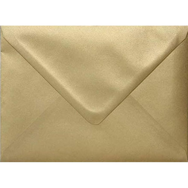 C5 / A5 Metallic Gold Envelopes x 25