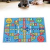 Flying Chess Game Carpet Flying Chess Playmat Family Interactive Toy