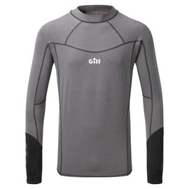 Gill Mens Long Sleeve Eco Pro Sustainable Rash Guard Vest with 50+ UV Sun Protection Ideal for All Water sports, Surfing, Paddle Board, Kayaking