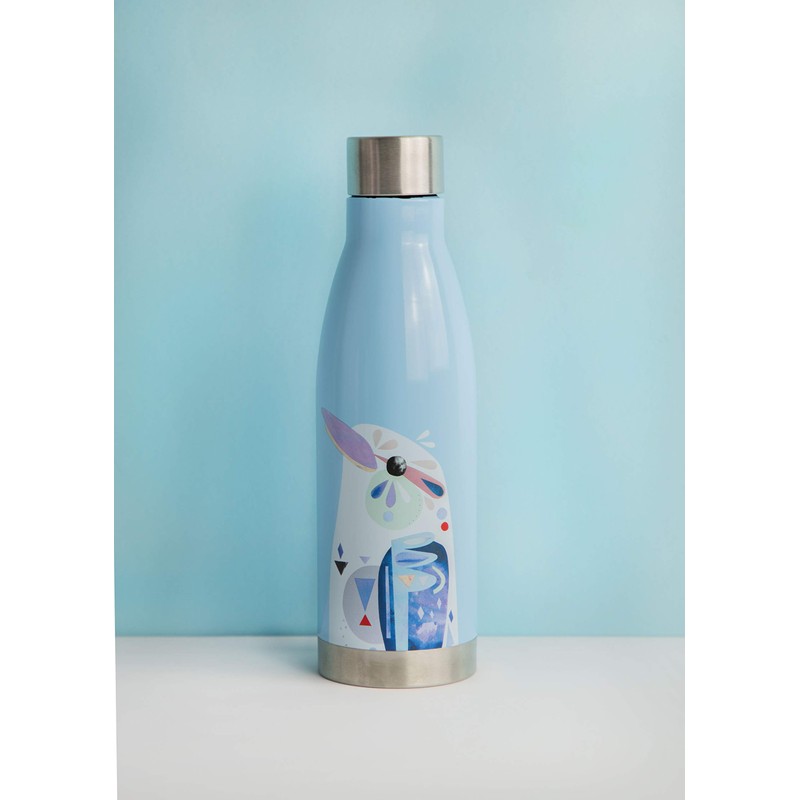 Maxwell & Williams Pete Cromer Insulated Water Bottle, Kookaburra Design,
