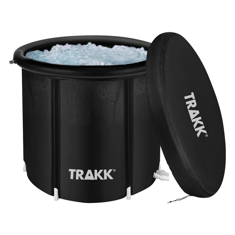 TRAKK Portable Ice Bath Tub Therapy with Cover - 150