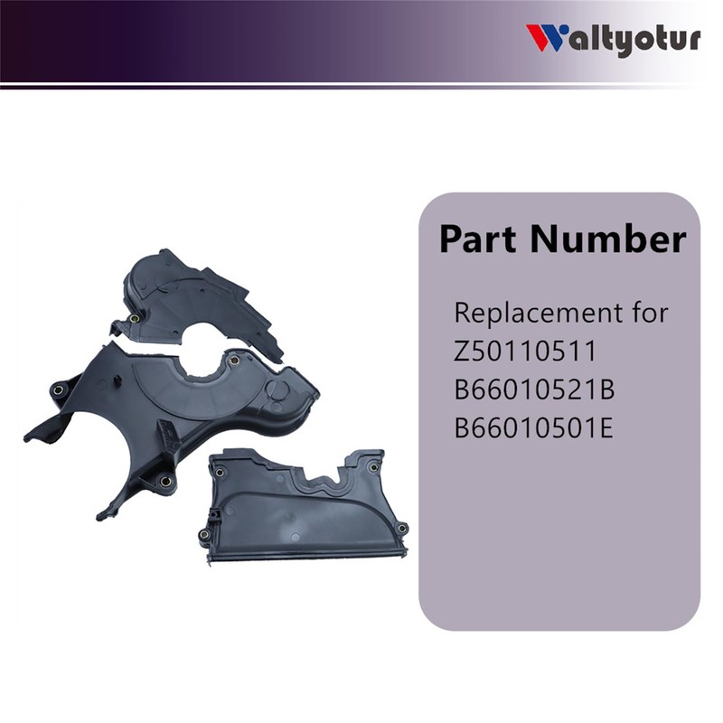 Engine Timing Cover Set Replacement for 1995-2001 Protege 1.5L Replacement