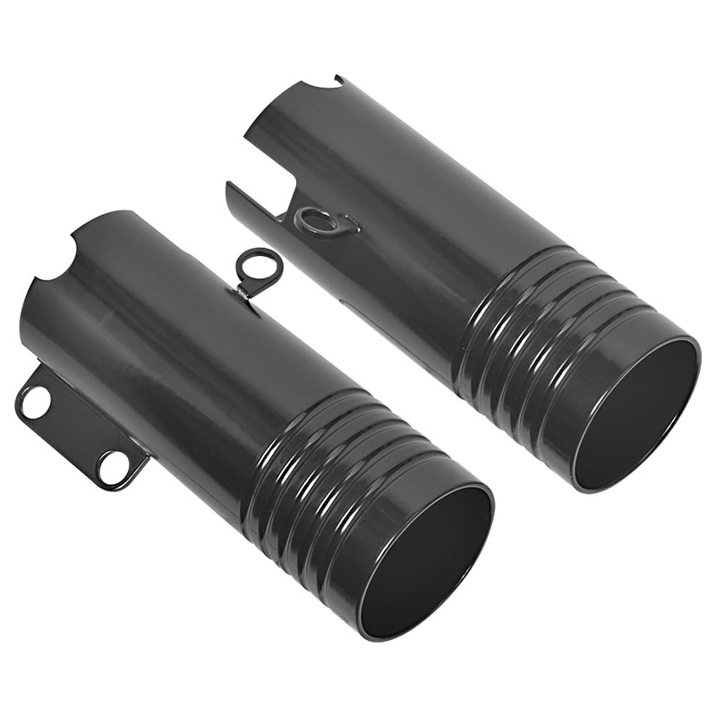 HIYOYO Motorcycle Front Lower Fork Tube Covers Set Fit for