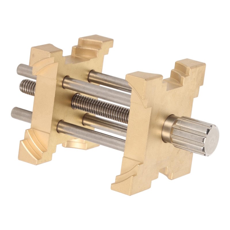 Watch Movement Holder Fixed Base Adjustable 4 Sided Watchmaker Clamp