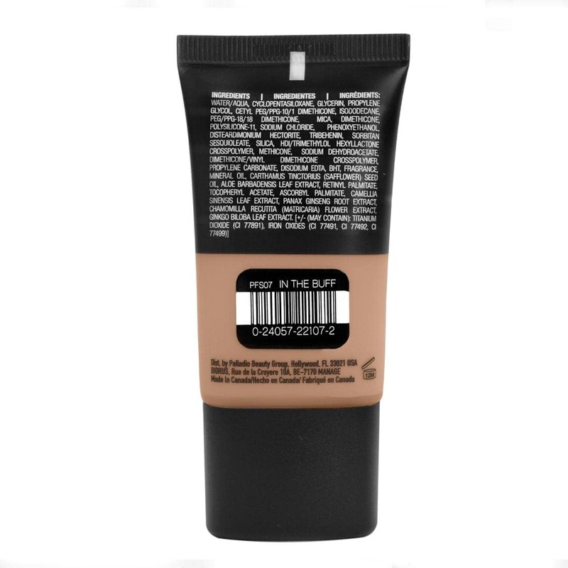 Palladio Base Líquida Powder Finish In The Buff