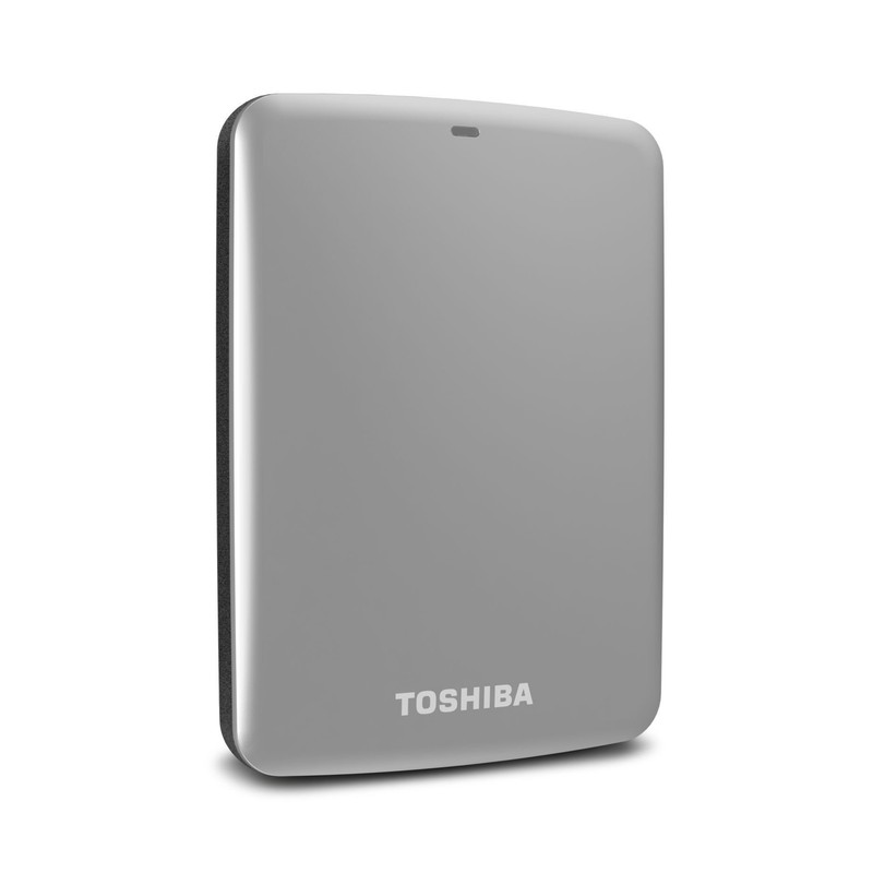 (Old Model) Toshiba Canvio Connect 1TB Portable Hard Drive, Silver