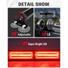 HLauto 1002L Emergency Strobe Traffic Advisor Light Bar: 40 LED