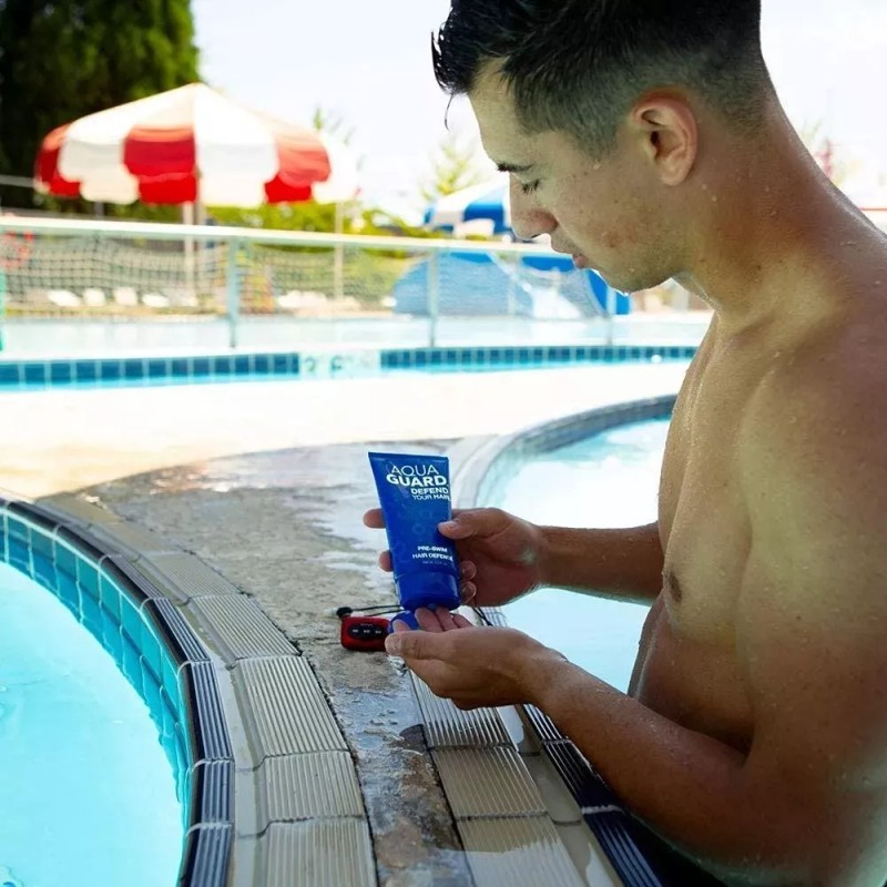 Underwater Audio Protector De Pelo Aquaguard Para Antes De Nadar