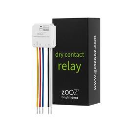Zooz 700 Series Z-Wave Plus Smart Relay ZEN51 | Installs Behind Wall Switch Or At the Light | Compatible with SmartThings, Hubitat, and Home Assistant | Z-Wave Hub Required (Sold Separately)