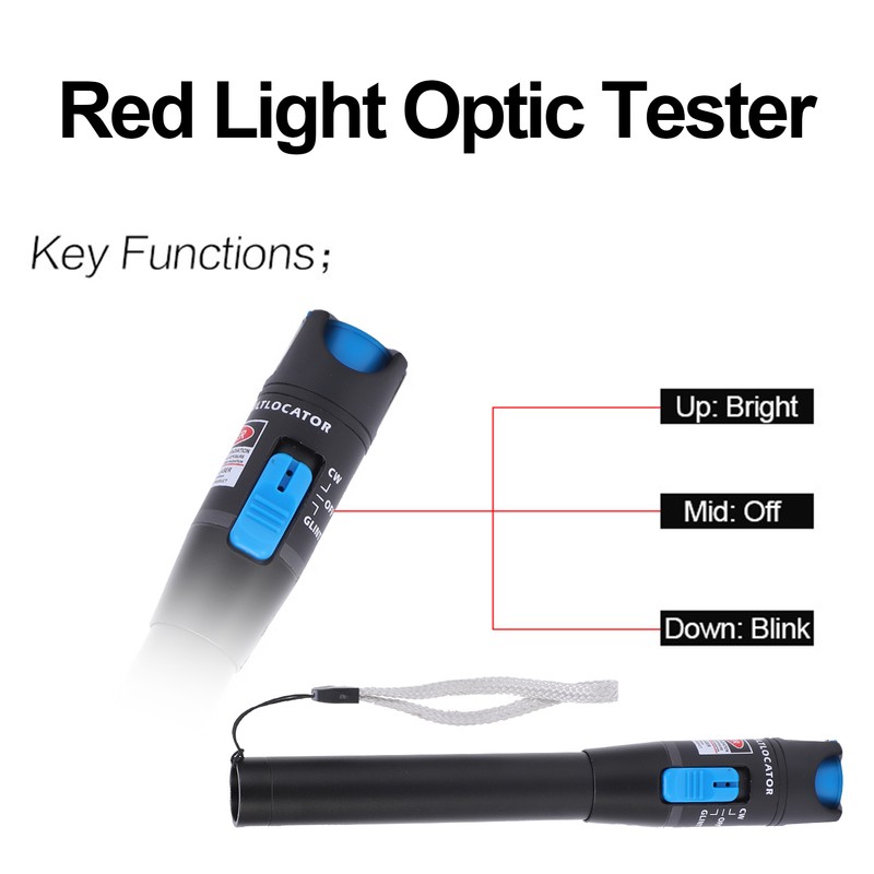 TL532 50mW Fiber Optical Cable Tester Portable VFL Visual Fault
