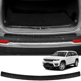 ZZEQYG Rear Bumper Protector ABS Material for Jeep Grand Cherokee L 2021-2025 Accessories Rear Bumper Guard Trunk Sill Protector