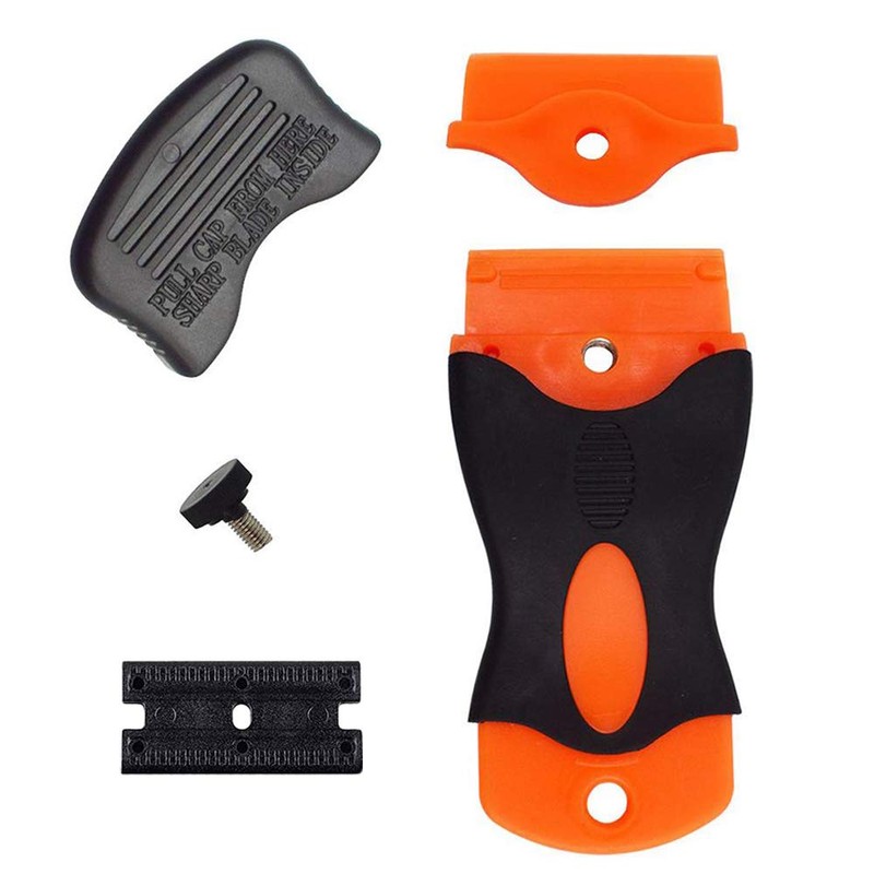 CANOPUS Plastic Razor Scraper Tool Non Scratch with 10 Double