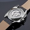 WINNER Men Hollow Mechanical Waterproof Watch Wristwatch